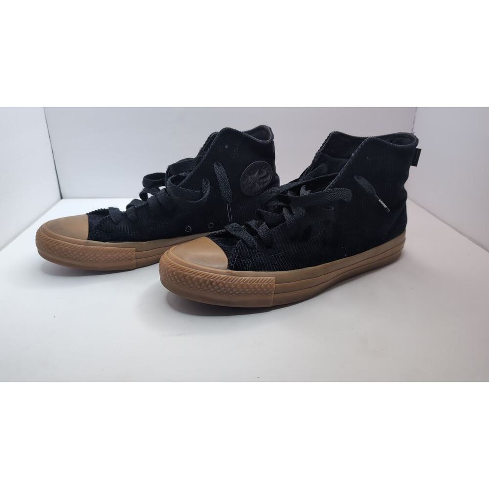 Converse Chuck Taylor Pro High Top Black Gum Sole Size 10